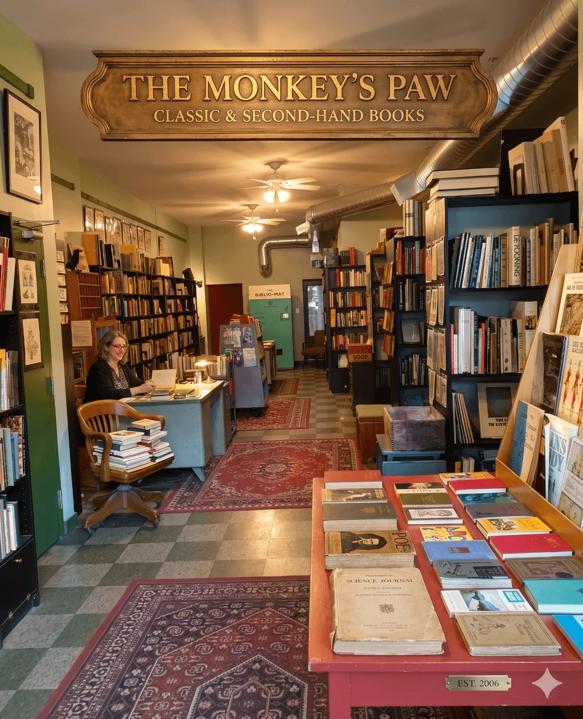 The Monkey's Paw Bookstore