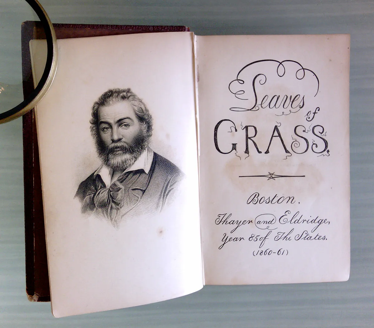 In the presence of the actual artifact, it’s tough advice to follow: “You shall no longer take things at second or third hand, nor look through the eyes of the dead, nor feed on the spectres in books…”